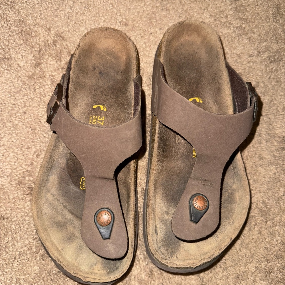 Brown Leather Sandals